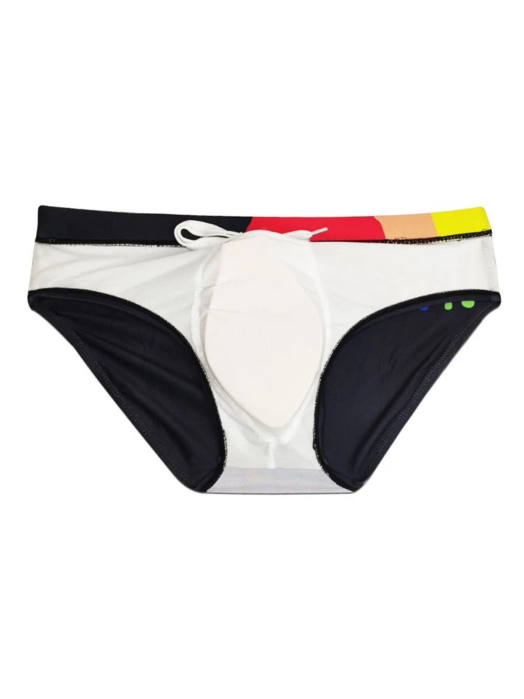Graffiti Cushioned Men's Swimsuit Briefs(Graffiti Cushioned Mens Swimsuit Briefs) 17 Graffiti Cushioned Men's Swimsuit Briefs(Graffiti Cushioned Mens Swimsuit Briefs) - Image 17