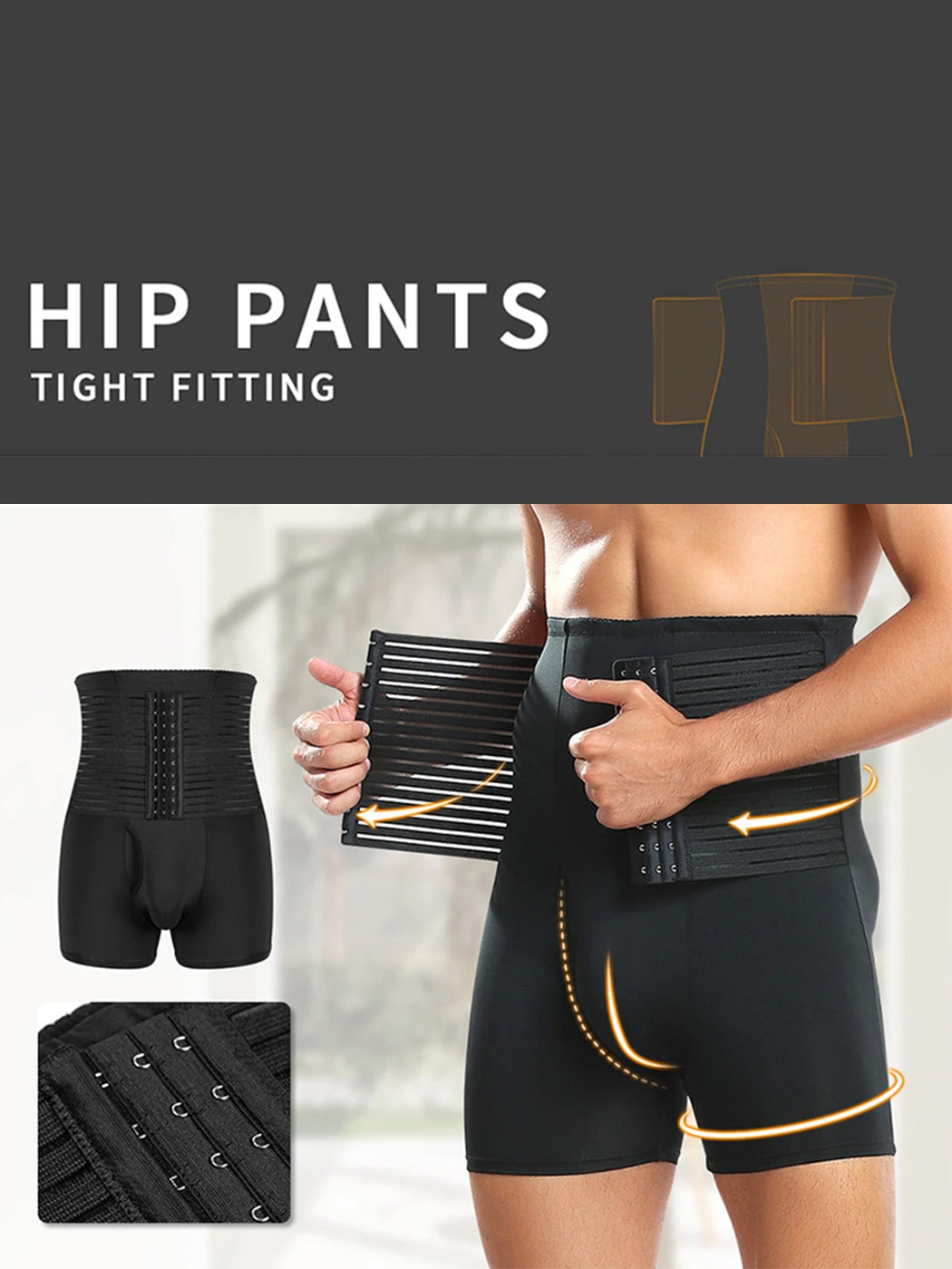 Men's Tummy Control Boxer Briefs With Open Fly(Mens Tummy Control Boxer Briefs With Open Fly) 17 Men's Tummy Control Boxer Briefs With Open Fly(Mens Tummy Control Boxer Briefs With Open Fly) - Image 17