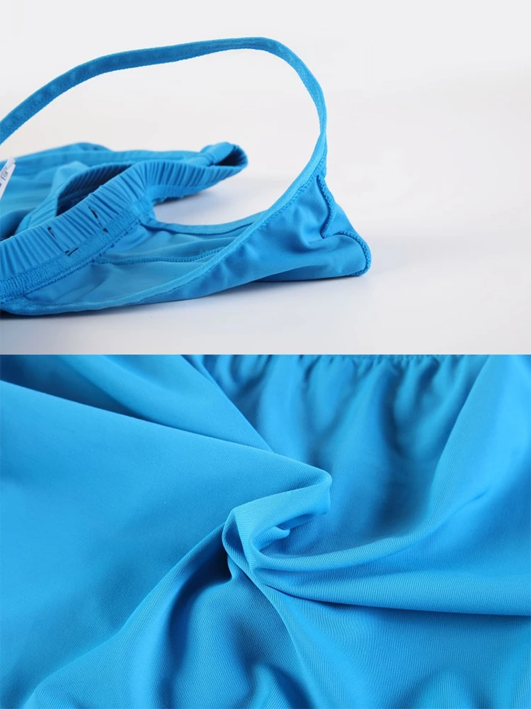 Men's Sexy Side SplitBoxers With Support Pouch(Support Pouch Breathable Lounge Shorts) 7 Men's Sexy Side SplitBoxers With Support Pouch(Support Pouch Breathable Lounge Shorts) - Image 7