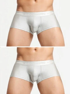 2 Pack Men’s Lustrous Metallic Trunks(2 Pack Men S Lustrous Metallic Trunks) 21 2 Pack Men’s Lustrous Metallic Trunks(2 Pack Men S Lustrous Metallic Trunks) -Mr Saker 2 cd280214 8c72 4173 84c1 0c2b00042d07