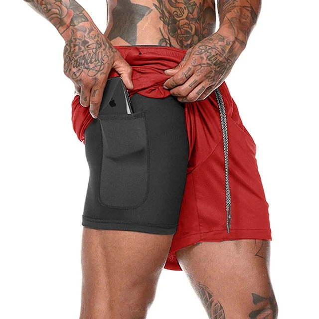Mesh Quick-drying Sports Short With Phone Pocket(Mesh Quick Drying Sports Short With Phone Pocket) 12 Mesh Quick-drying Sports Short With Phone Pocket(Mesh Quick Drying Sports Short With Phone Pocket) - Image 12