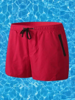 Mens Beach Board Shorts Waterproof Fitness Pants(Mens Beach Board Shorts Waterproof Fitness Pants)