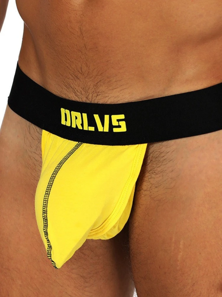 3 Pack Low-Cut Cotton Men's Thong With Enhanced Pouch(3 Pack Mens Sexy Low Rise String Thong) 5 3 Pack Low-Cut Cotton Men's Thong With Enhanced Pouch(3 Pack Mens Sexy Low Rise String Thong) - Image 5