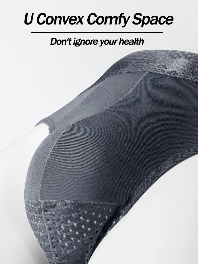 4 Pack Men's Comfortable Thin Pouch Breathable Mesh Briefs(4 Pack Mens Thin Ultra Breathable Mesh Underwear Briefs Mrsaker) 2 4 Pack Men's Comfortable Thin Pouch Breathable Mesh Briefs(4 Pack Mens Thin Ultra Breathable Mesh Underwear Briefs Mrsaker) - Image 2