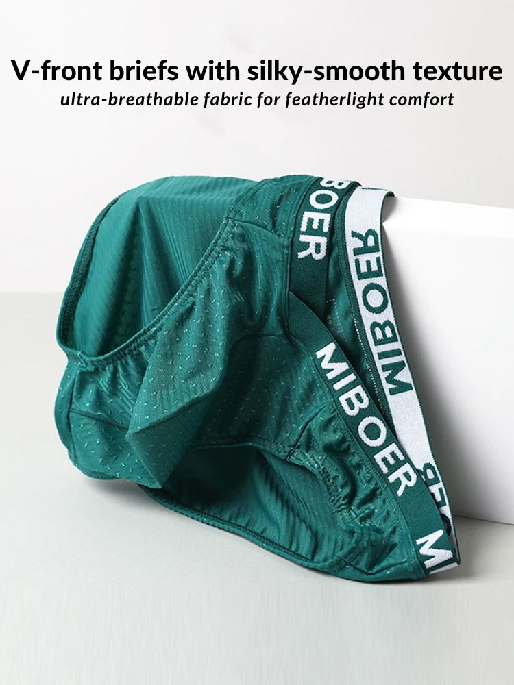 2 Pack Men's U-Pouch V-Front Low-Rise Briefs(2 Pack Mens U Pouch V Front Low Rise Briefs) 5 2 Pack Men's U-Pouch V-Front Low-Rise Briefs(2 Pack Mens U Pouch V Front Low Rise Briefs) - Image 5