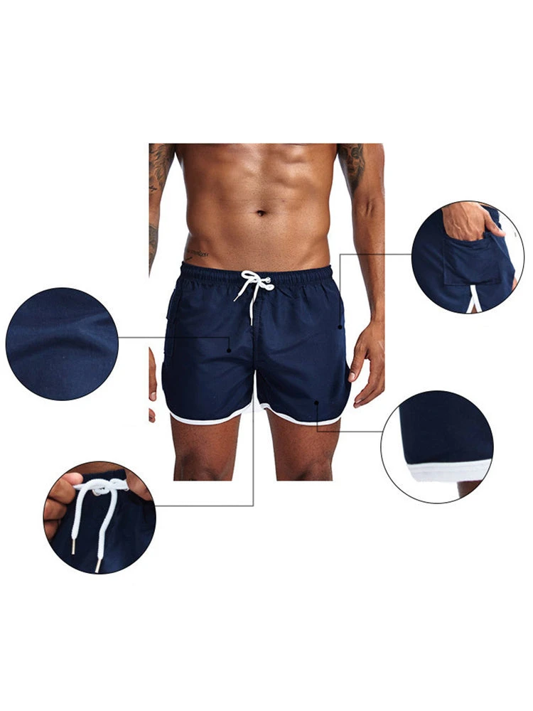 Men Beach Board Shorts Running Summer Casual Swimwear(Men Beach Board Shorts Running Summer Casual Swimwear) 4 Men Beach Board Shorts Running Summer Casual Swimwear(Men Beach Board Shorts Running Summer Casual Swimwear) - Image 4