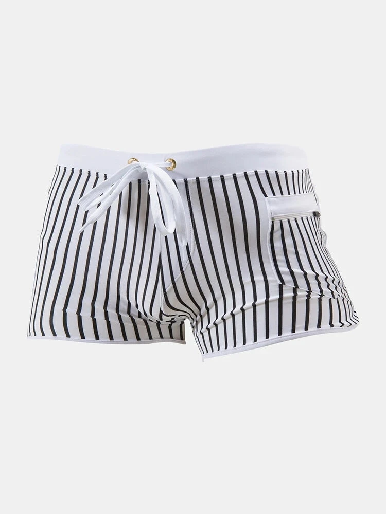 Mens Striped Quick Dry Lining Swim Trunks(Mens Striped Quick Dry Lining Swim Trunks) 11 Mens Striped Quick Dry Lining Swim Trunks(Mens Striped Quick Dry Lining Swim Trunks) - Image 11