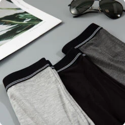 Mid-rise Thin Summer Men's Boxer Briefs(Mid Waist Thin Summer Mens Boxer Briefs) 28 Mid-rise Thin Summer Men's Boxer Briefs(Mid Waist Thin Summer Mens Boxer Briefs) -Mr Saker 34743977c7da57ed8b3b15c5f6eb6892