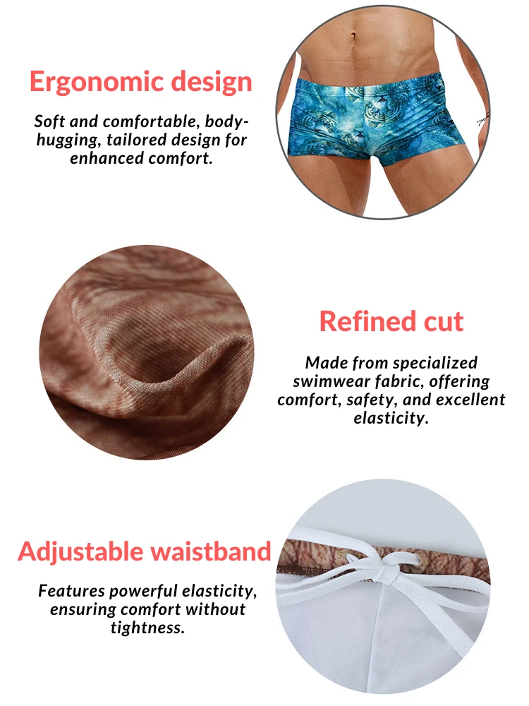 Men's Sexy Trendy Back Pocket Swim Trunks(Mens Sexy Trendy Back Pocket Swim Trunks) 11 Men's Sexy Trendy Back Pocket Swim Trunks(Mens Sexy Trendy Back Pocket Swim Trunks) - Image 11