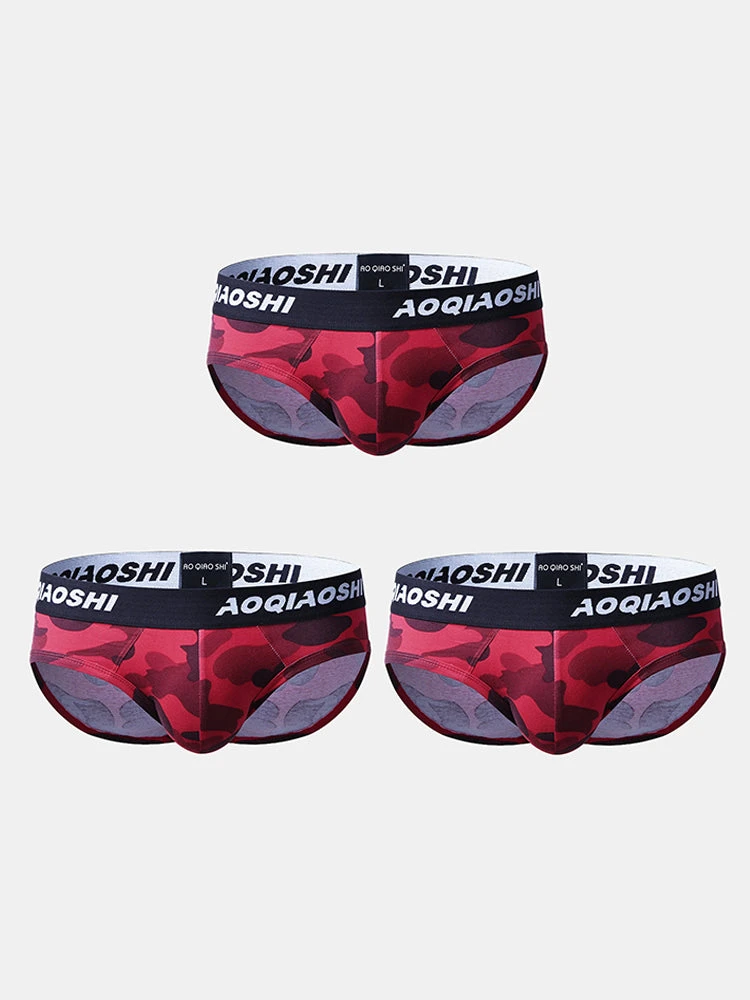 3 Pack Low Rise Camouflage Ball Support Underwear(3 Pack Low Rise Camouflage Ball Support Underwear) 17 3 Pack Low Rise Camouflage Ball Support Underwear(3 Pack Low Rise Camouflage Ball Support Underwear) - Image 17