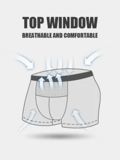 2 Pack Comfort Cool Men's Boxer Shorts(2 Pack Comfort Cool Mens Boxer Shorts) -Mr Saker 3 76d253e5 3a78 4aee 80ff 9906f730a291