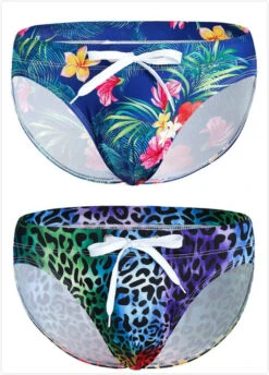 Mens Bulge Pouch Surfing Printed Bohemian Swim Briefs(Mens Surfing Printed Bohemian Swim Briefs) -Mr Saker 3 a7ae0f8d 95a1 4143 99f7 641647bb0d80