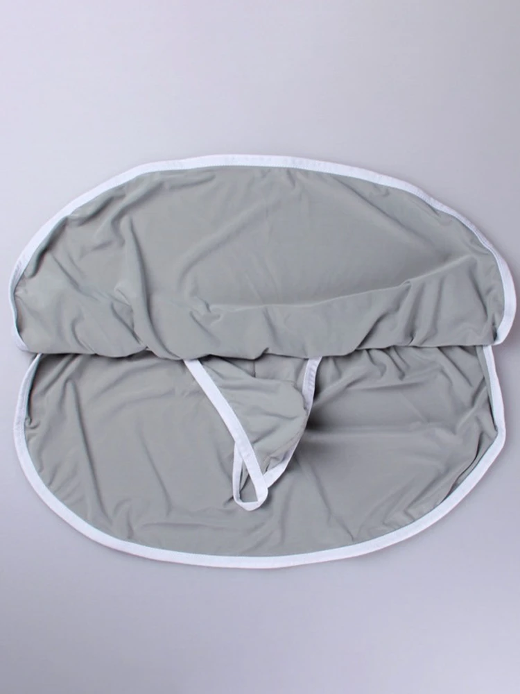 Men's Sexy Side SplitBoxers With Support Pouch(Support Pouch Breathable Lounge Shorts) 8 Men's Sexy Side SplitBoxers With Support Pouch(Support Pouch Breathable Lounge Shorts) - Image 8