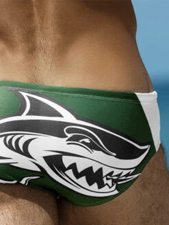 Men's Shark Printed Swimming Trunks(Mens Shark Printed Swimming Trunks) -Mr Saker 3a85b5b1056cb9d50df338faa9c1d587