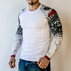 Mens Breathable Sport Long Sleeve T-Shirt(Mens Breathable Sport Long Sleeve T Shirt) 23 Mens Breathable Sport Long Sleeve T-Shirt(Mens Breathable Sport Long Sleeve T Shirt) -Mr Saker 3f535767752af351a922c7923b0f5249