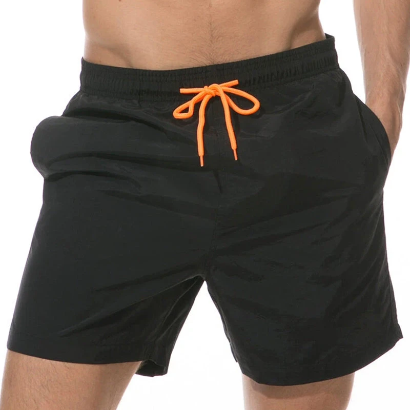 Men Shinny Plain Waterproof Swim Trunks(Men Shinny Plain Waterproof Swim Trunks) 11 Men Shinny Plain Waterproof Swim Trunks(Men Shinny Plain Waterproof Swim Trunks) - Image 11