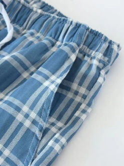 Men's Plaid Soft Cotton Pajama Pants(Mens Plaid Soft Cotton Pajama Pants) -Mr Saker 41acf6cd54f293ea815e2b10ca74ee24