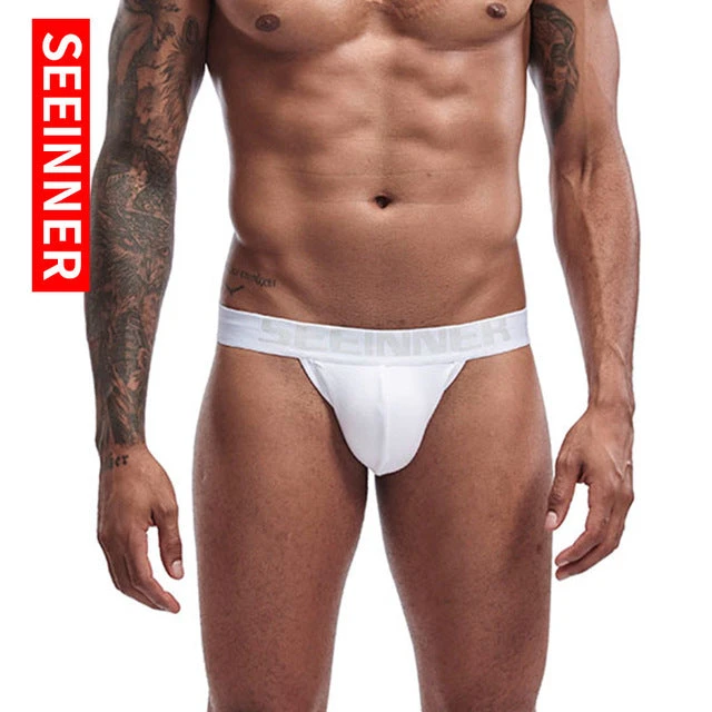 Cotton Sexy Low-waist Thongs Men's Underwear(Cotton Sexy Low Waist Thongs Mens Underwear) 9 Cotton Sexy Low-waist Thongs Men's Underwear(Cotton Sexy Low Waist Thongs Mens Underwear) - Image 9