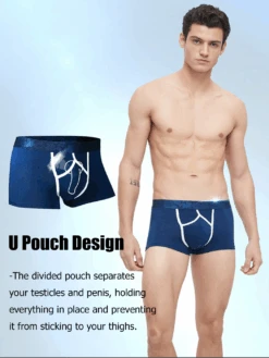 3 Pack Men's U Pouch Contour Patchline Trunks(3 Pack Mens U Pouch Contour Patchline Trunks) 21 3 Pack Men's U Pouch Contour Patchline Trunks(3 Pack Mens U Pouch Contour Patchline Trunks) -Mr Saker 4515341214456