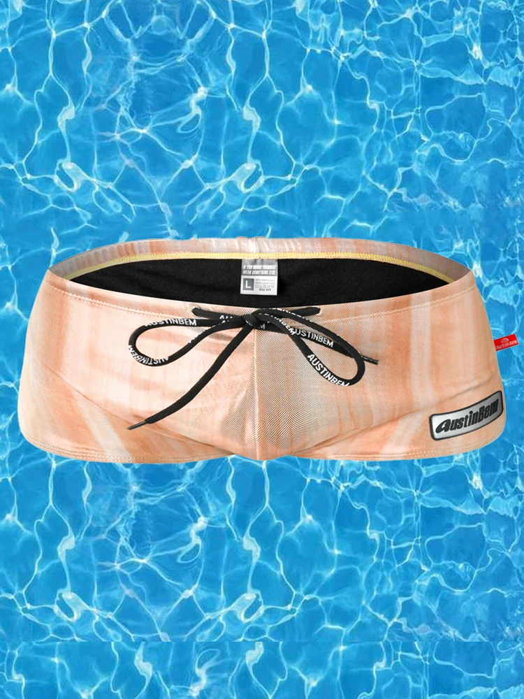 Men’s Sexy Metallic Swim Trunks With Drawstring(Men S Sexy Metallic Swim Trunks With Drawstring) 1 Men’s Sexy Metallic Swim Trunks With Drawstring(Men S Sexy Metallic Swim Trunks With Drawstring)