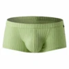 Men's Threaded Fabric U-Raised Low Rise Trunks(Mens Threaded Fabric U Raised Low Waist Trunks)