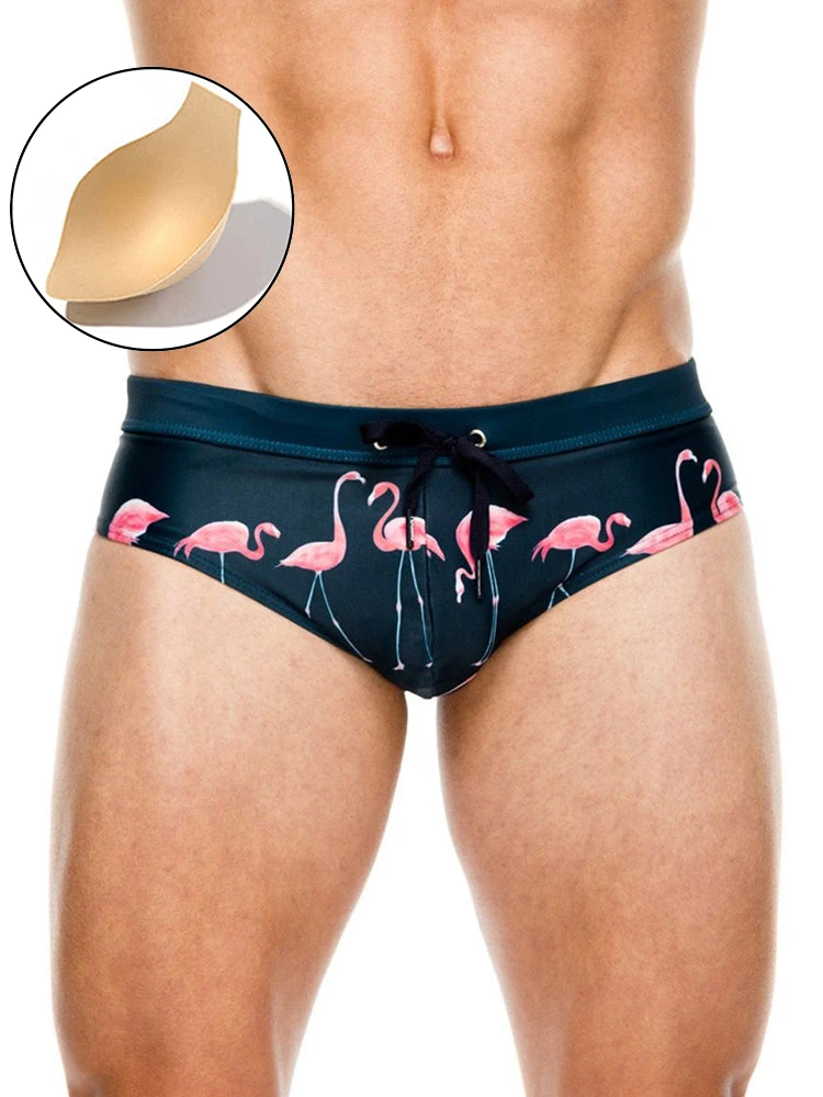 Men's Printed Low Rise Swim Briefs(Mens Printed Low Rise Swim Briefs) 3 Men's Printed Low Rise Swim Briefs(Mens Printed Low Rise Swim Briefs) - Image 3