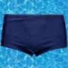 Men's Solid Boxer Trunks Swimwear(Mens Solid Boxer Trunks Swimwear)