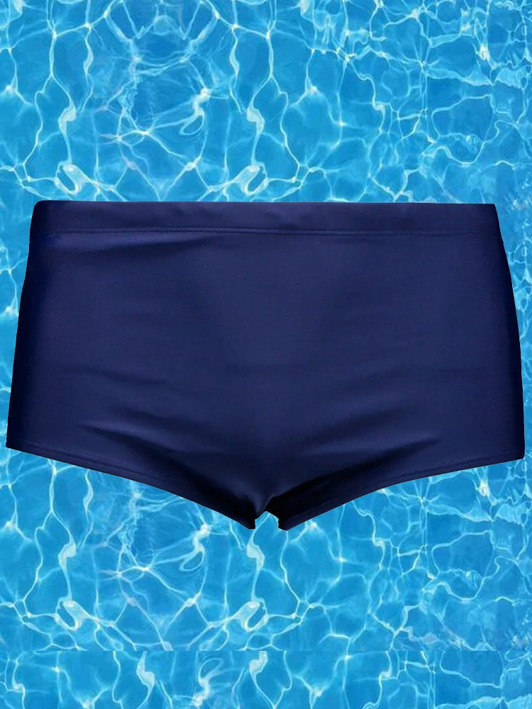 Men's Solid Boxer Trunks Swimwear(Mens Solid Boxer Trunks Swimwear) 1 Men's Solid Boxer Trunks Swimwear(Mens Solid Boxer Trunks Swimwear)