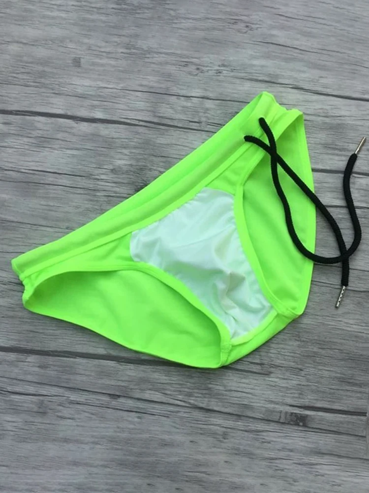 Men's Sexy Low-rise Swim Briefs With Drawstring(Mens Sexy Low Rise Swim Briefs With Drawstring) 3 Men's Sexy Low-rise Swim Briefs With Drawstring(Mens Sexy Low Rise Swim Briefs With Drawstring) - Image 3