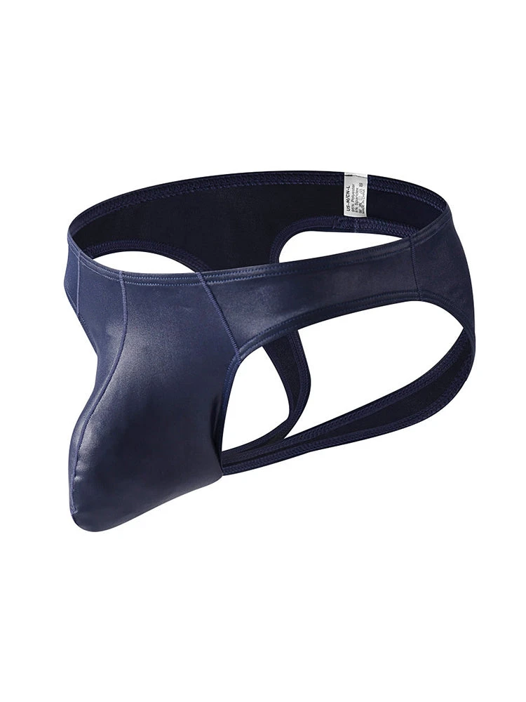 2 Pack Men's Tease Sexy Big Pouch Jockstrap(2 Pack Mens Leather Tease Sexy Big Pouch Jockstrap) 1 2 Pack Men's Tease Sexy Big Pouch Jockstrap(2 Pack Mens Leather Tease Sexy Big Pouch Jockstrap)