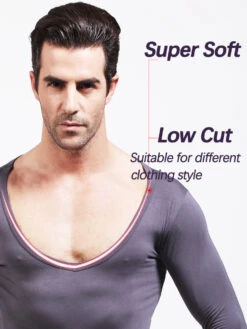 Mens Ultra Soft Low Cut V-Neck Thermal Shirt(Mens Ultra Soft Low Cut V Neck Thermal Shirt) 25 Mens Ultra Soft Low Cut V-Neck Thermal Shirt(Mens Ultra Soft Low Cut V Neck Thermal Shirt) -Mr Saker 4765722367 1692867452