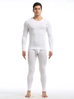 Men's Round Neck Solid Color Bamboo Fiber Thermal Underwear Set(Mens Round Neck Solid Color Bamboo Fiber Thermal Underwear Set) 35 Men's Round Neck Solid Color Bamboo Fiber Thermal Underwear Set(Mens Round Neck Solid Color Bamboo Fiber Thermal Underwear Set) -Mr Saker 4788a79e02aede57fb04080595679cd6