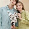 Woven Yarn-dyed Checkerboard Couple Cotton Comfortable Pajama Sets(Woven Yarn Dyed Checkerboard Couple Cotton Comfortable Pajama Sets)