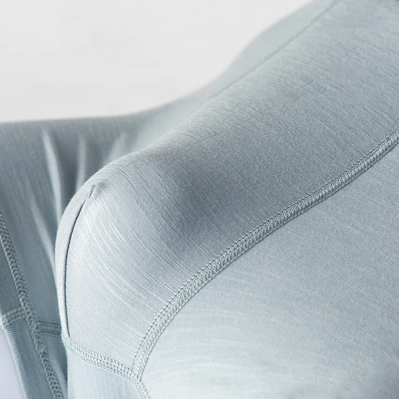 Mid-rise Thin Summer Men's Boxer Briefs(Mid Waist Thin Summer Mens Boxer Briefs) 2 Mid-rise Thin Summer Men's Boxer Briefs(Mid Waist Thin Summer Mens Boxer Briefs) - Image 2