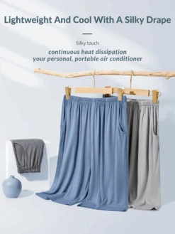 Men's Summer Modal Ice Silk Home Wear Pajama Set(Mens Summer Modal Ice Silk Home Wear Pajama Set) -Mr Saker 4 927e8bd3 1b12 445d 92ed 114dd22f2410