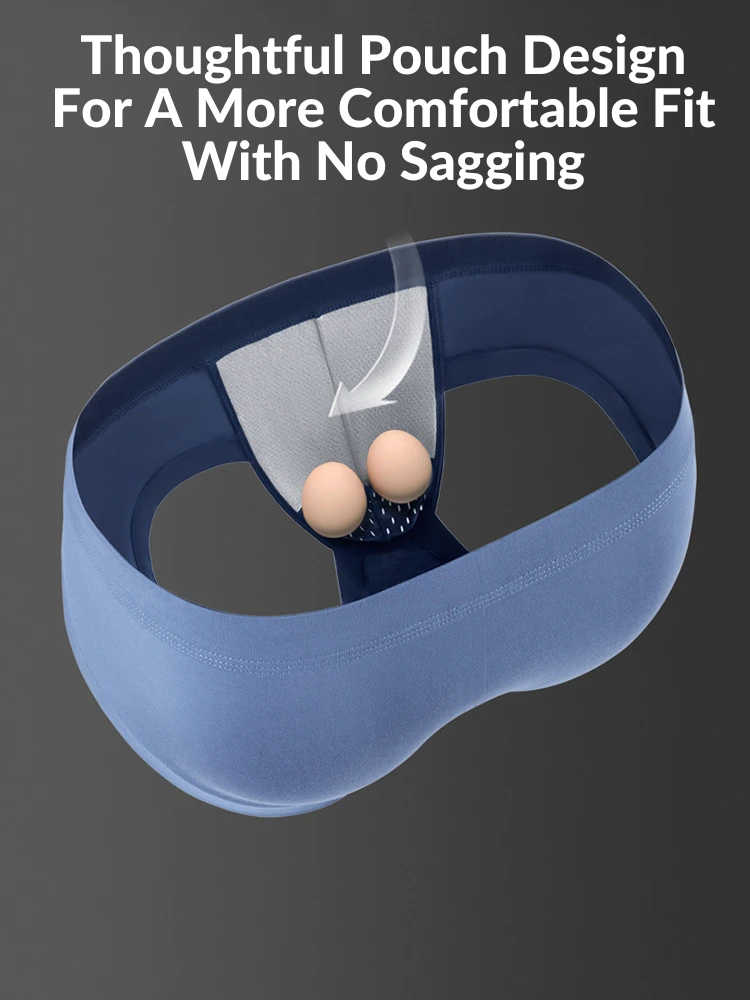 2 Pack Men's Breathable Pouch Separate Modal Briefs(2 Pack Mens Sexy Separate Modal Briefs) 4 2 Pack Men's Breathable Pouch Separate Modal Briefs(2 Pack Mens Sexy Separate Modal Briefs) - Image 4