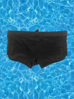 Men's Black Sheer Mesh Expanded Pouch Swim Shorts & Trunks(Mens Black Sheer Mesh Expanded Pouch Swim Shorts Trunks)