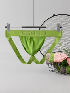 2 Pack Men's Ribbed U-Pouch Sexy Jockstrap(2 Pack Mens Ribbed U Pouch Sexy Jockstrap)