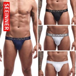 Cotton Sexy Low-waist Thongs Men's Underwear(Cotton Sexy Low Waist Thongs Mens Underwear) 14 Cotton Sexy Low-waist Thongs Men's Underwear(Cotton Sexy Low Waist Thongs Mens Underwear) -Mr Saker 559b52b3c76add6cfe7400e16687bfb3