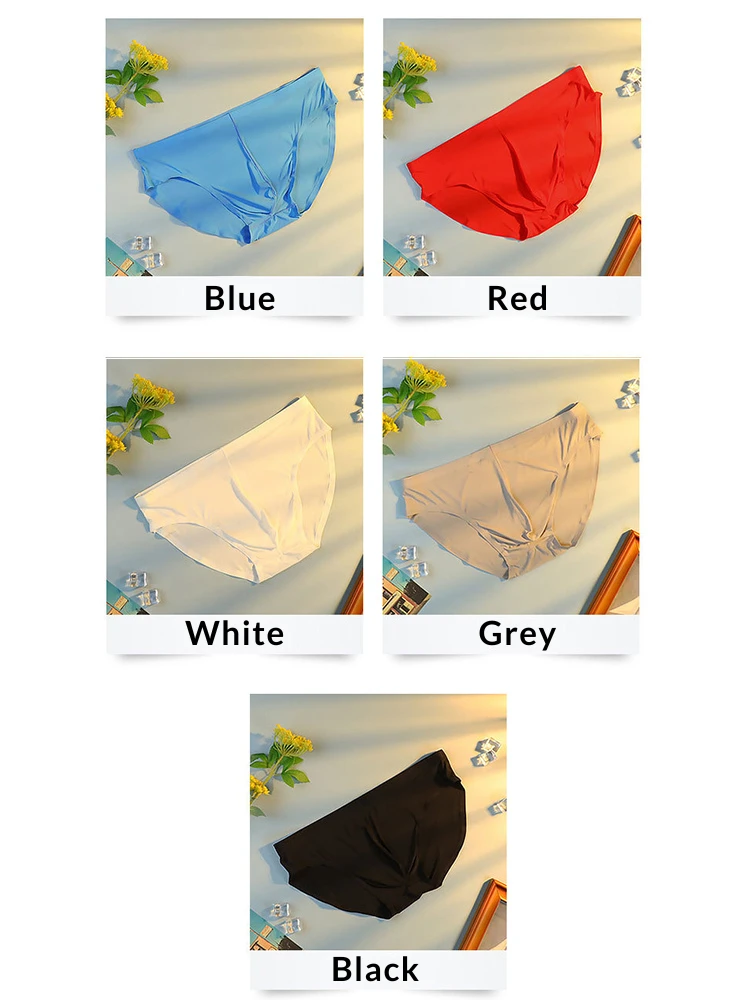 Men's Breathable Seamless Thin Briefs(Casual Breathable Ice Silk Breathable Seamless Briefs) 14 Men's Breathable Seamless Thin Briefs(Casual Breathable Ice Silk Breathable Seamless Briefs) - Image 14