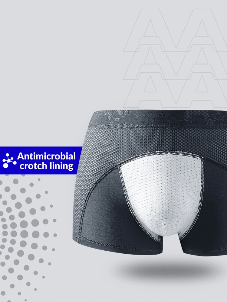 3 Pack Men's Ice Silk Sports Breathable Boxer Briefs(3 Pack Mens Ice Silk Sports Breathable Boxer Briefs) 14 3 Pack Men's Ice Silk Sports Breathable Boxer Briefs(3 Pack Mens Ice Silk Sports Breathable Boxer Briefs) - Image 14