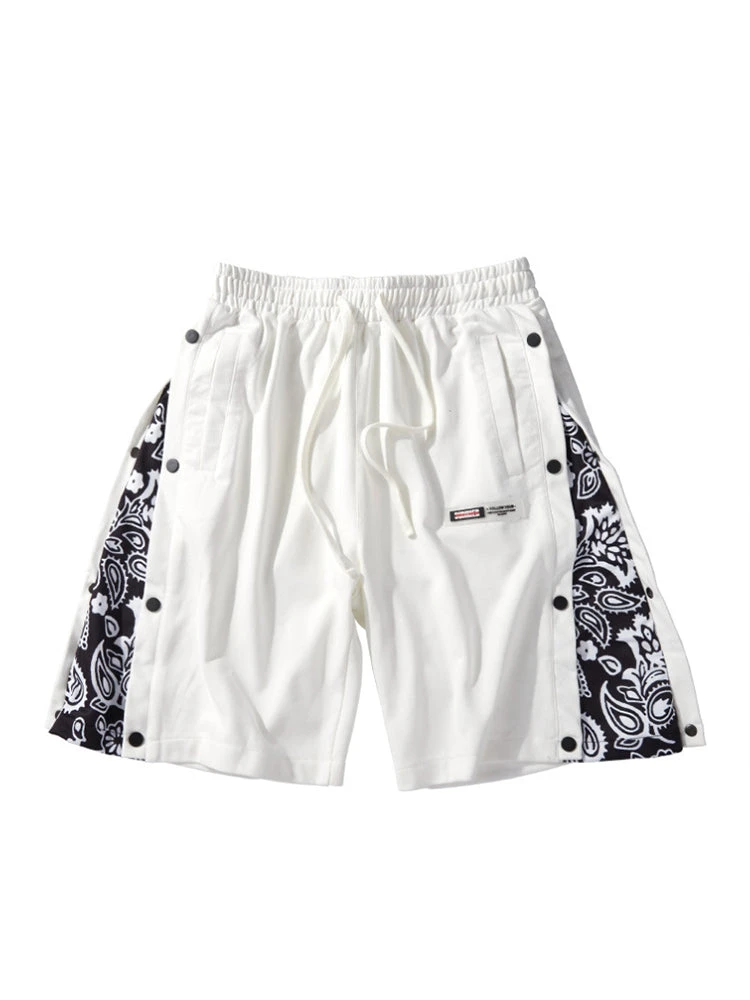 Mens Pattern Patchwork Elastic Active Athletic Shorts(Mens Pattern Patchwork Elastic Active Athletic Shorts) 15 Mens Pattern Patchwork Elastic Active Athletic Shorts(Mens Pattern Patchwork Elastic Active Athletic Shorts) - Image 15