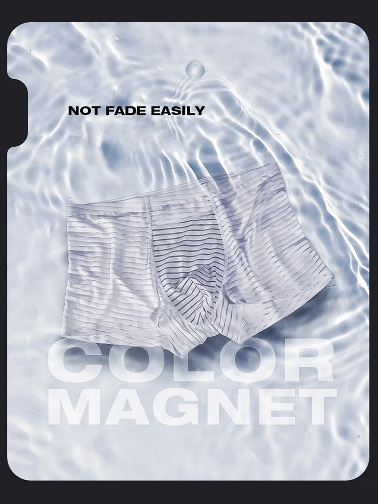 2 Pack Silk Striped Men's Super Thin Underwear(2 Pack Silk Striped Mens Super Thin Underwear) 11 2 Pack Silk Striped Men's Super Thin Underwear(2 Pack Silk Striped Mens Super Thin Underwear) - Image 11