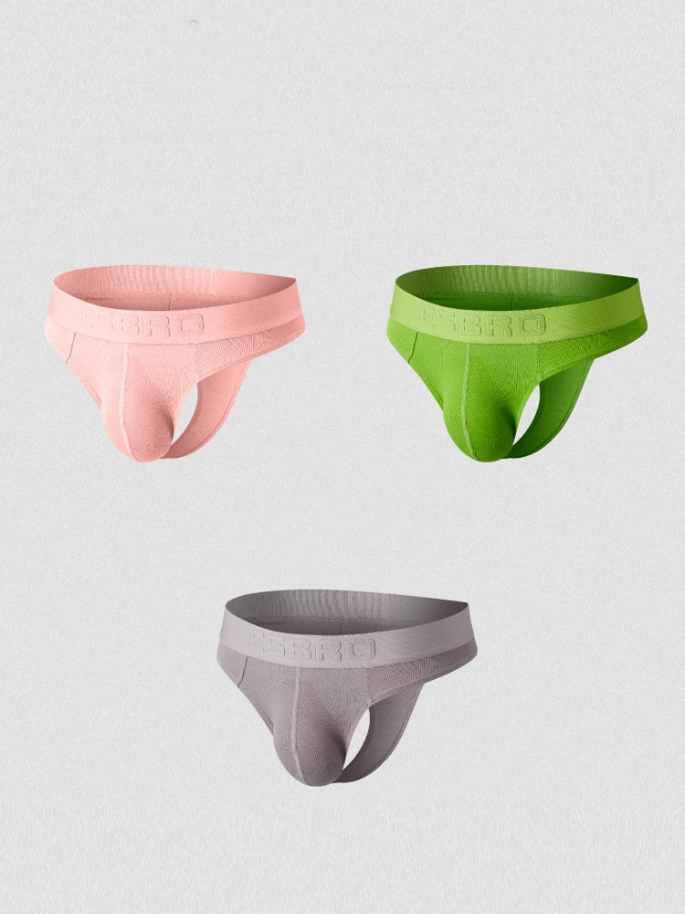 2 Pack Men's Ribbed Butt-Lifting U-Pouch Sexy Thong(2 Pack Mens Ribbed Butt Lifting U Pouch Sexy Thong) 9 2 Pack Men's Ribbed Butt-Lifting U-Pouch Sexy Thong(2 Pack Mens Ribbed Butt Lifting U Pouch Sexy Thong) - Image 9