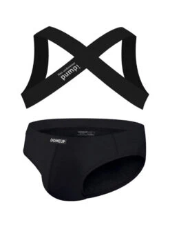 Men's Athletic High-Elasticity Compression Activewear Shoulder Strap & Underwear(Mens Athletic High Elasticity Compression Activewear Tops Underwear)