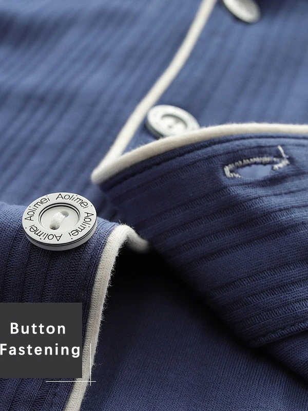 Men's Cotton Knit Classic Pajamas Set(Mens Cotton Knit Classic Pajamas Set) 4 Men's Cotton Knit Classic Pajamas Set(Mens Cotton Knit Classic Pajamas Set) - Image 4