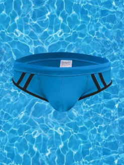 Men's Antibacterial Quick-Dry Expanded Pouch Swim Briefs(Mens Antibacterial Quick Dry Expanded Pouch Swim Briefs)