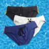 Men's Sexy Bikini Mesh Linning Swim Briefs(Mens Sexy Bikini Mesh Linning Swim Briefs)