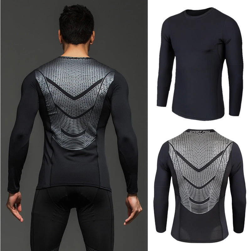Mens Super Elastic Sport Gym Quick-drying Tops(Mens Super Elastic Sport Gym Quick Drying Tops) 2 Mens Super Elastic Sport Gym Quick-drying Tops(Mens Super Elastic Sport Gym Quick Drying Tops) - Image 2