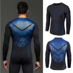 Mens Super Elastic Sport Gym Quick-drying Tops(Mens Super Elastic Sport Gym Quick Drying Tops)